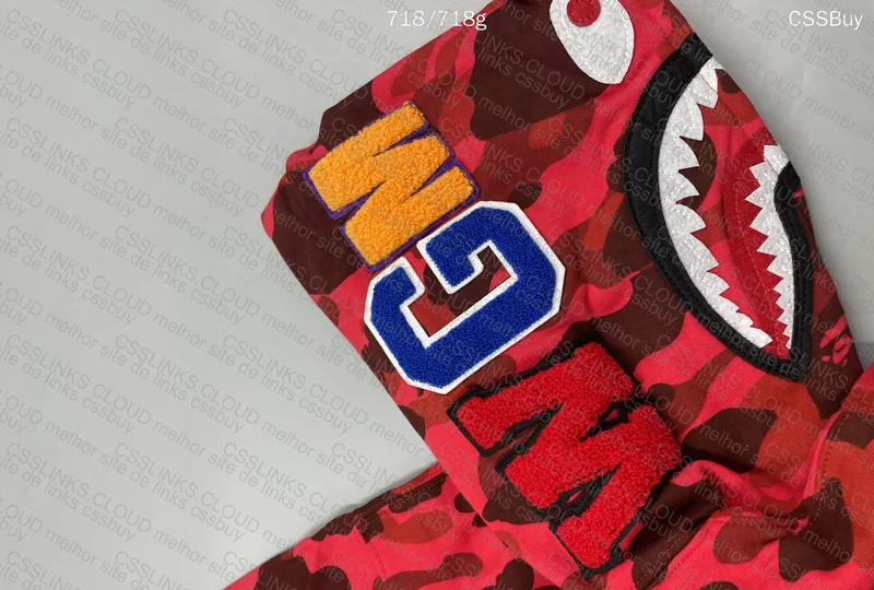 BAPE Color Camo Shark Full Zip Hoodie