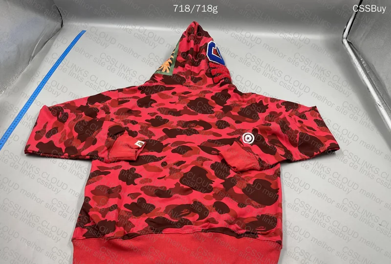BAPE Color Camo Shark Full Zip Hoodie 2