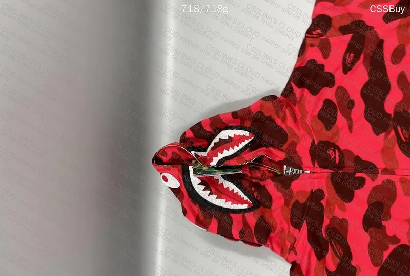 BAPE Color Camo Shark Full Zip Hoodie 3