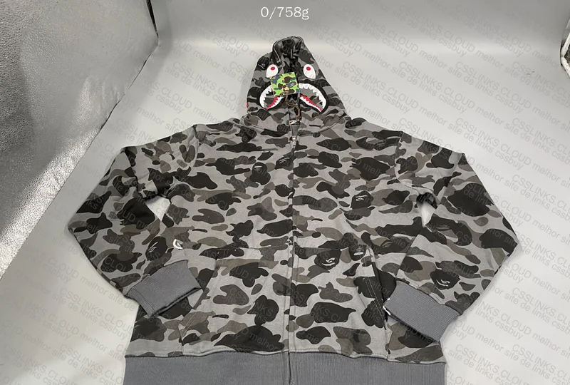 Bape Shark Gray XL
