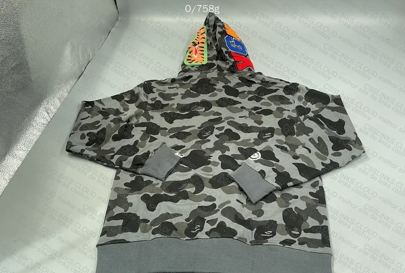 Bape Shark Gray XL 4