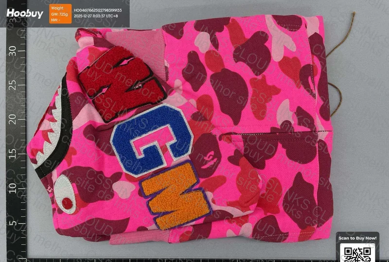 Bape Shark Pink