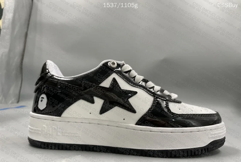 Bape Sta Black White 3