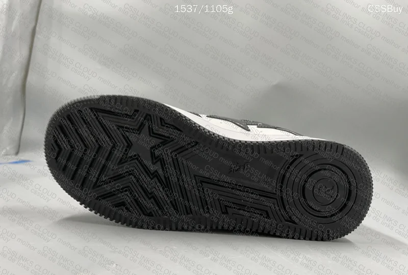Bape Sta Black White 5