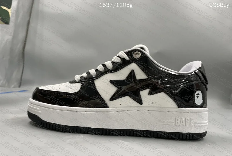 Bape Sta Black White 5