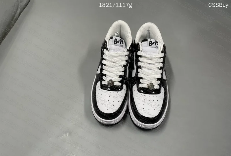 BAPE STA BLACK WHITE 7