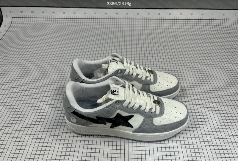 Bape Sta Low M2 White Grey 6