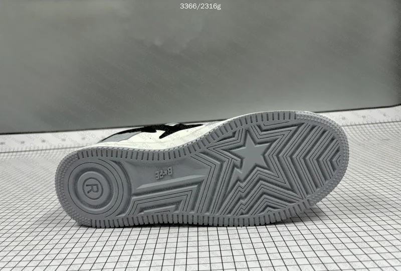 Bape Sta Low M2 White Grey 8