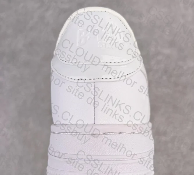 Bape STA Low "White Leather" 8