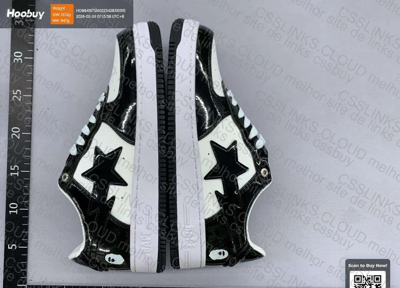 Bape Sta preto e branco 3