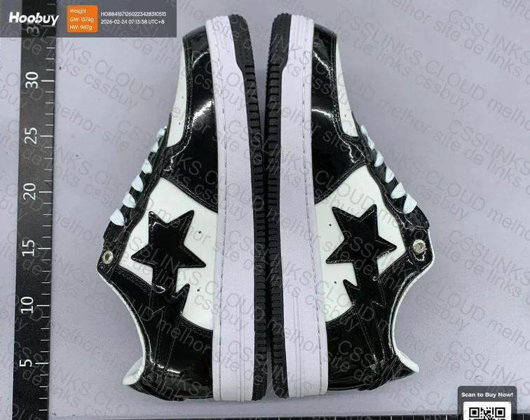 Bape Sta preto e branco 4