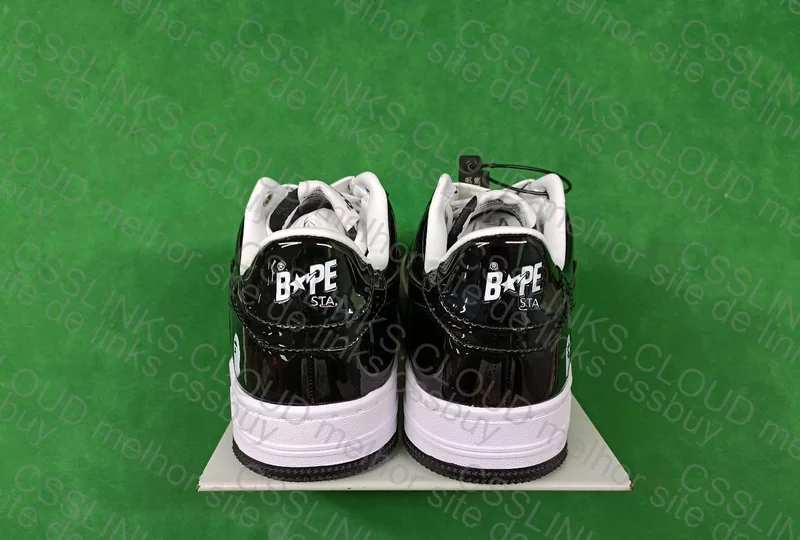 Bape STA Black and White, with Glue Marks 2