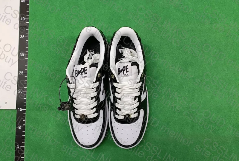 Bape STA Black and White, with Glue Marks 5