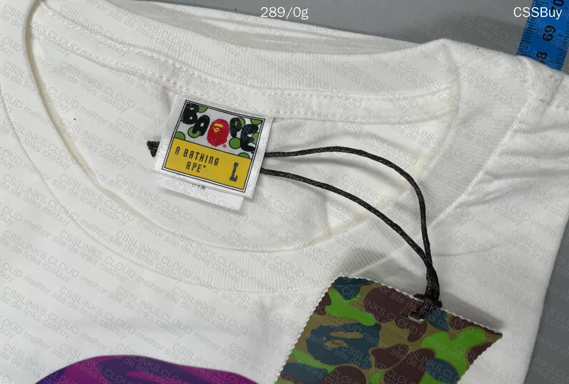 BAPE White 1st Camo Big Ape Head 3