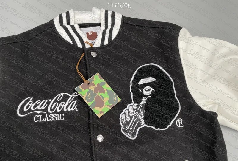 BAPE x Coca-Cola Varsity Jacket 5