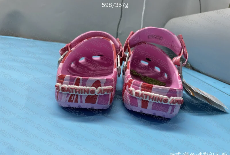 BAPE x Crocs Classic Clog Pink 3