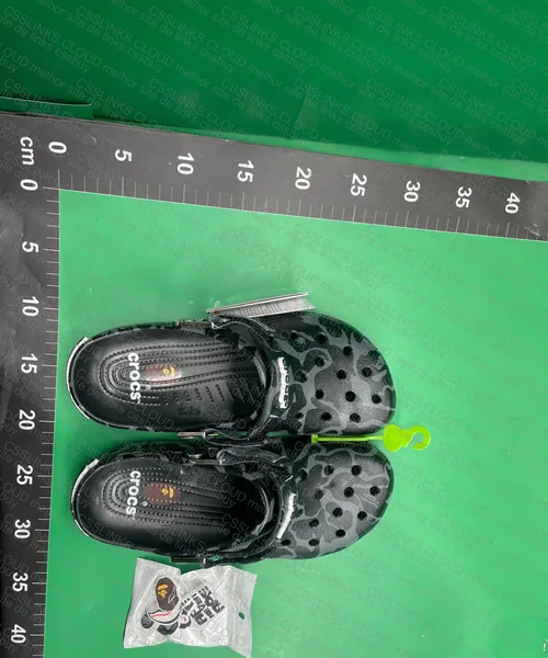 BAPE x Crocs Classic Clog Black 2