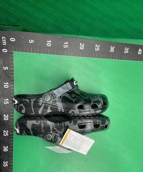 BAPE x Crocs Classic Clog Black 3