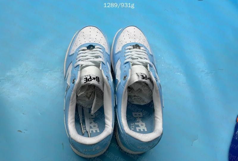 bapesta baby blue