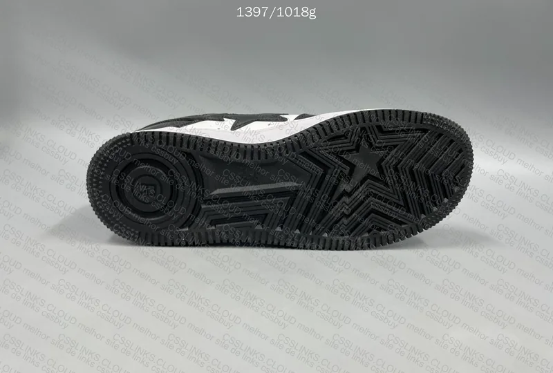 Bapesta black and white 10