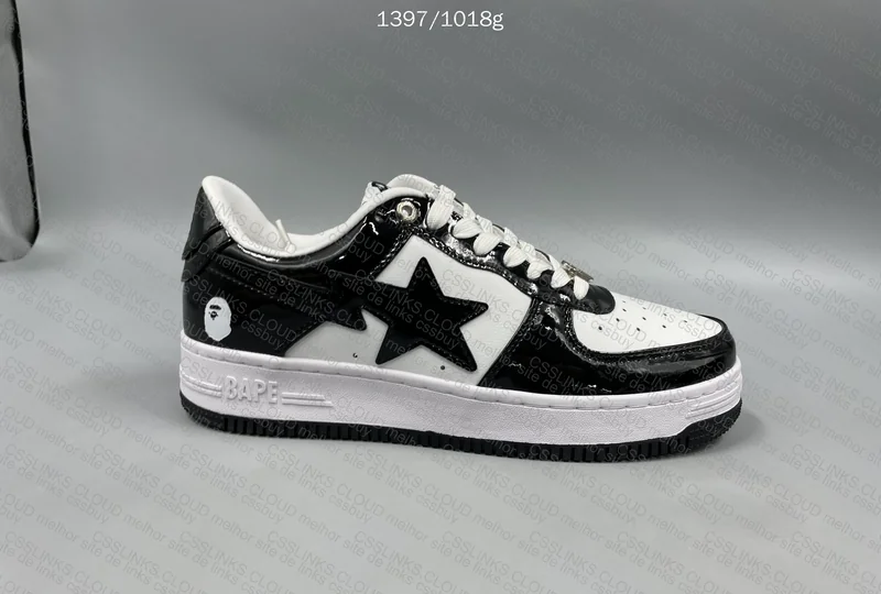 Bapesta black and white 5