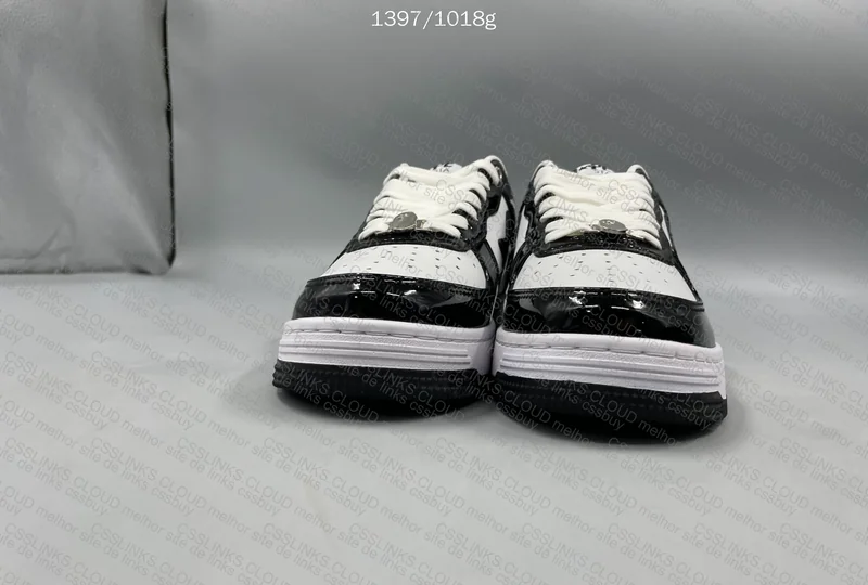 Bapesta black and white 7