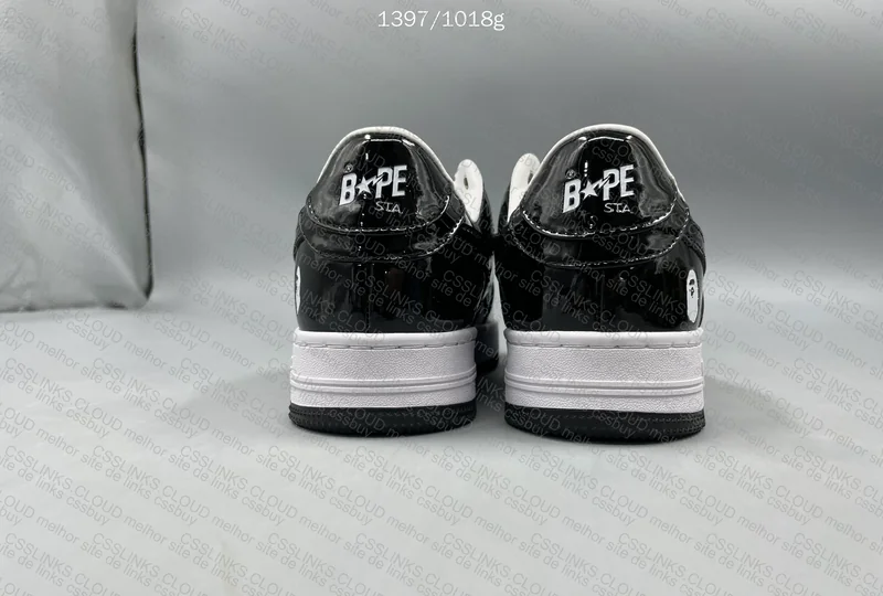 Bapesta black and white 8