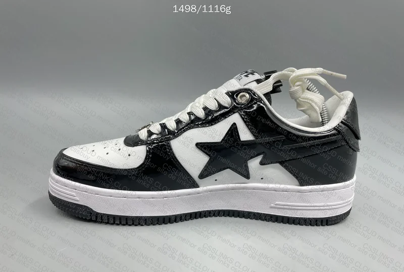 Bapesta black and white 5
