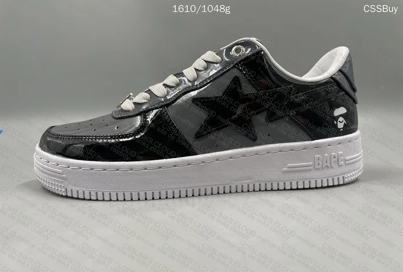 BAPESTA Black/Grey 10