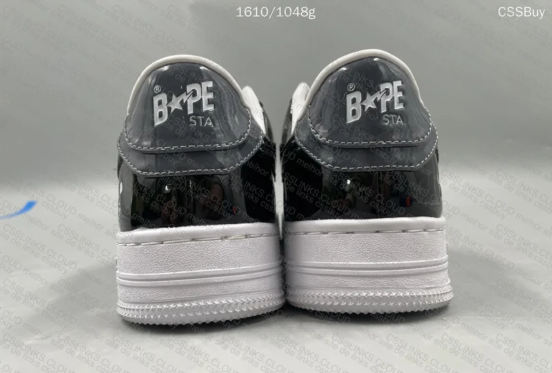 BAPESTA Black/Grey 2