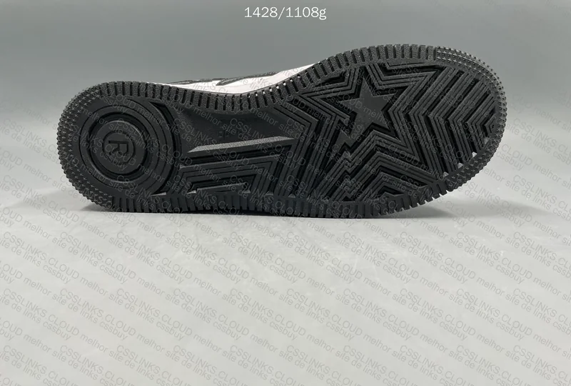 BapeSta Black/White