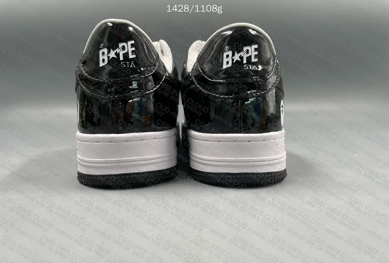 BapeSta Black/White 2