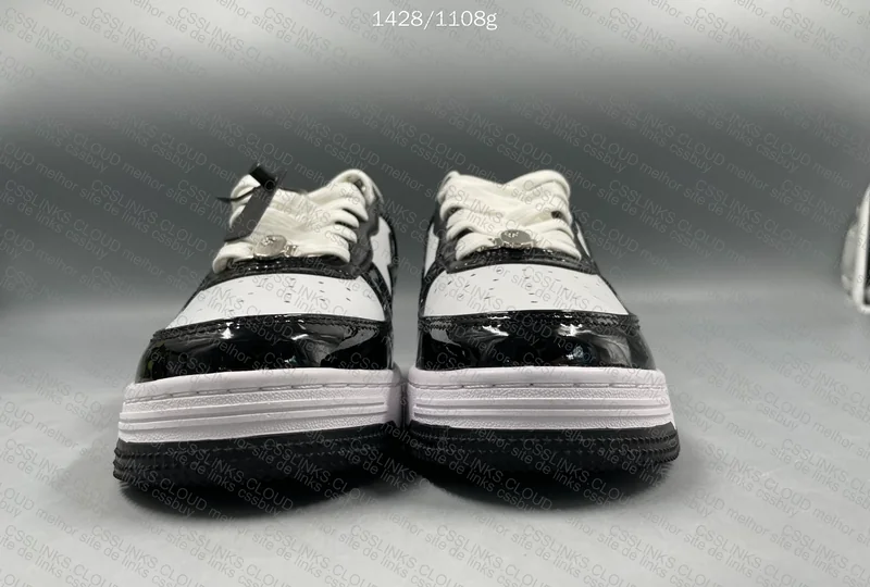 BapeSta Black/White 3