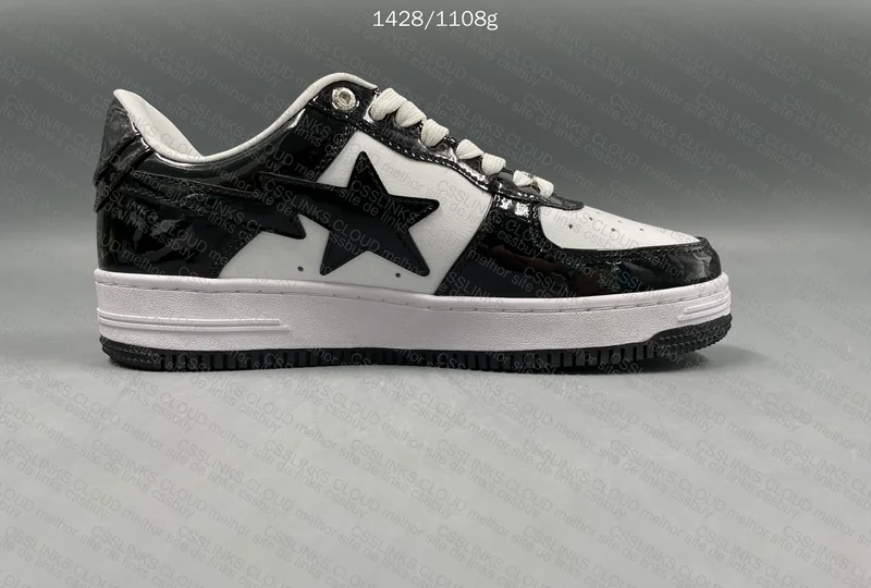 BapeSta Black/White 4