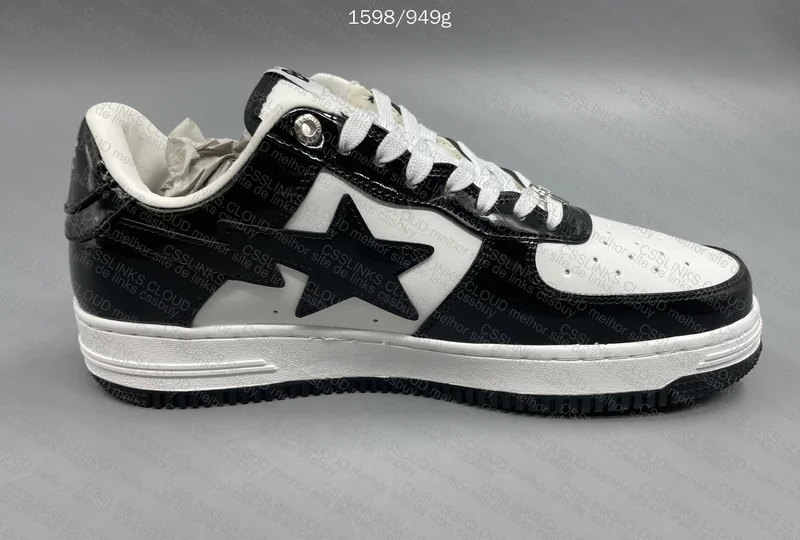 Bapesta black/white 4