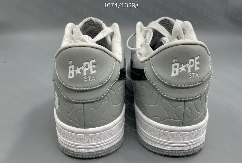 Bapesta Gray Black 3