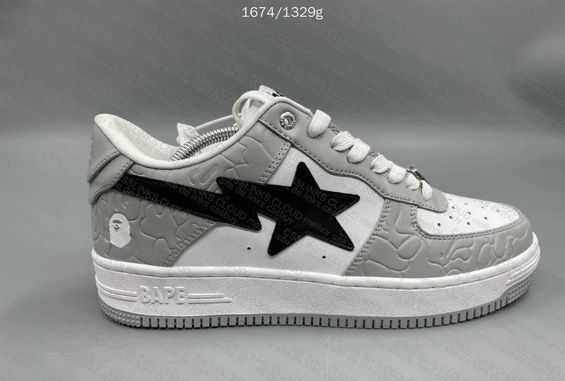 Bapesta Gray Black 4