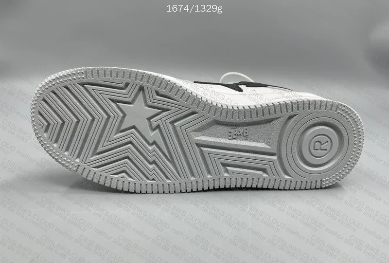 Bapesta Gray Black 6