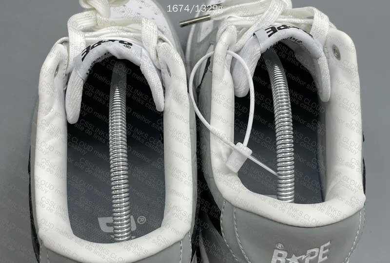 Bapesta Gray Black 7