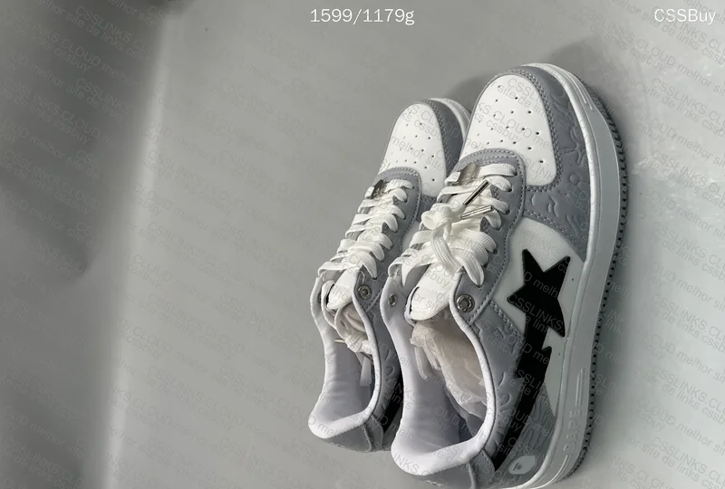 Bapesta Low M2 White Grey