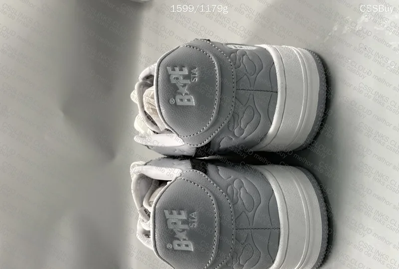 Bapesta Low M2 White Grey 5