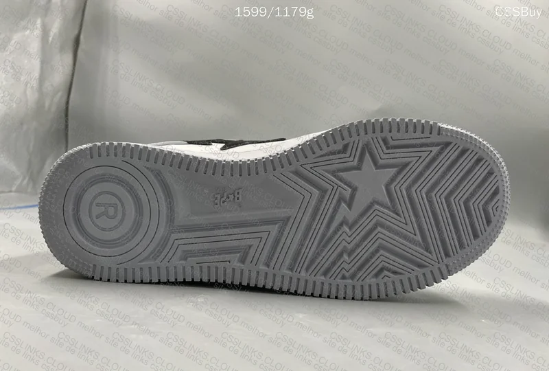 Bapesta Low M2 White Grey 9