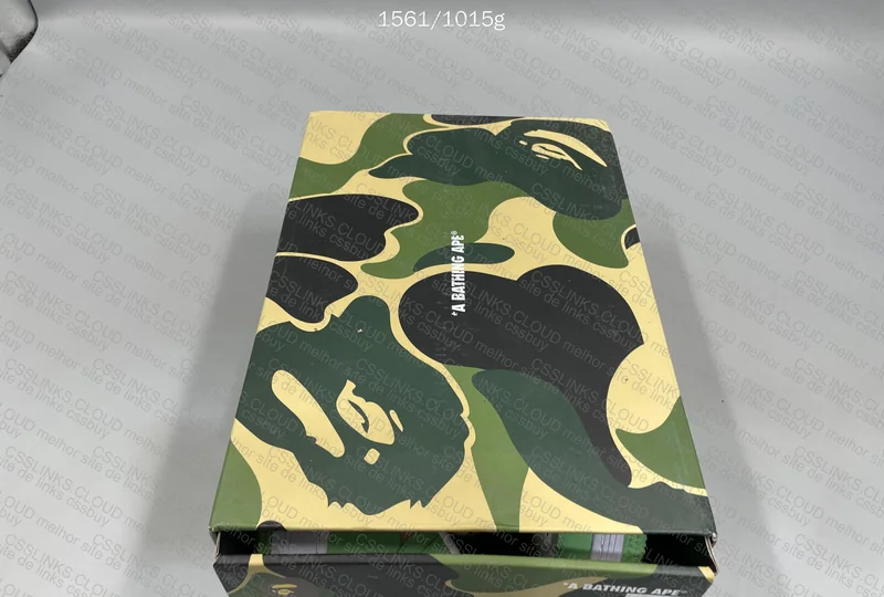 Bapesta Low Green and Pink 3