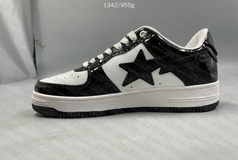 Bapesta Black with White 3