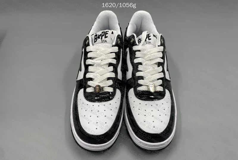 Bapesta Black with Measurements