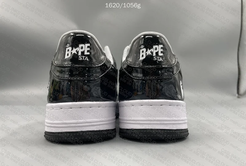 Bapesta Black with Measurements 3
