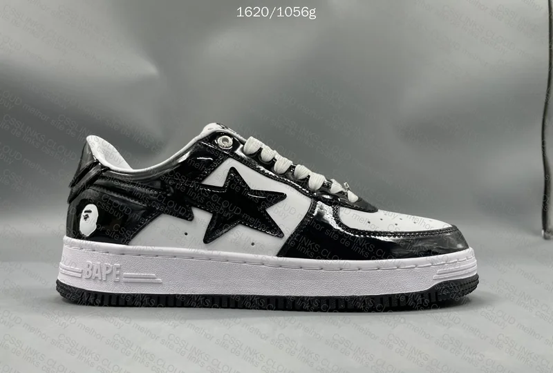 Bapesta Black with Measurements 5