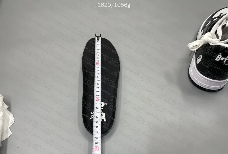 Bapesta Black with Measurements 7