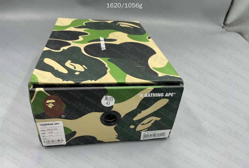 Bapesta Black with Measurements 9