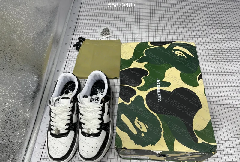 Bapesta Black and White Sale JMDY 10